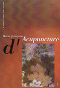 REVUE FRANCAISE D'ACUPUNCTURE